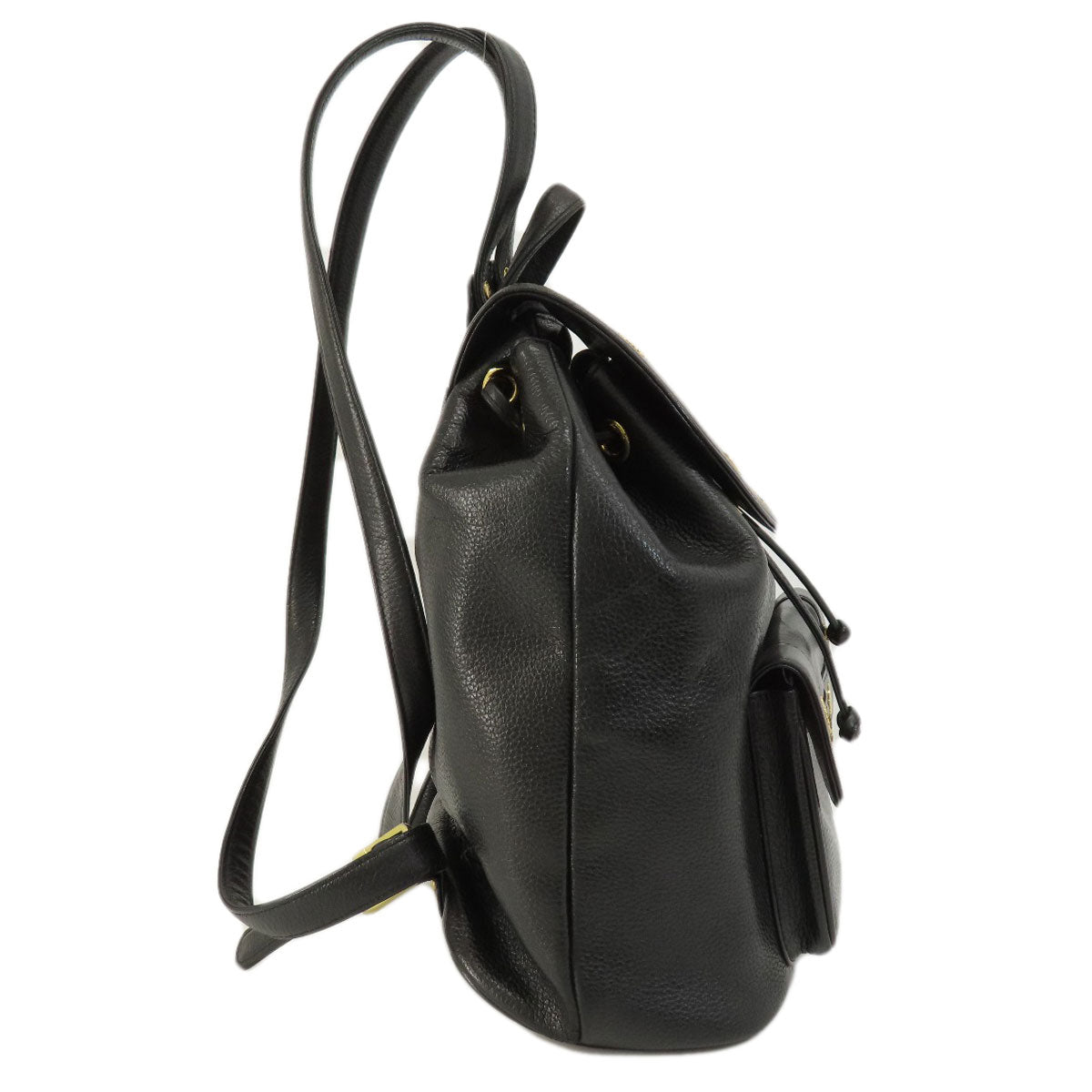 MCM logo Backpack Â· Daypack Leather Ladies [Used]