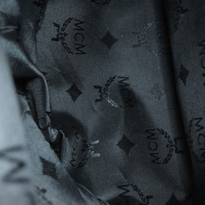 MCM logo Backpack Â· Daypack Leather Ladies [Used]