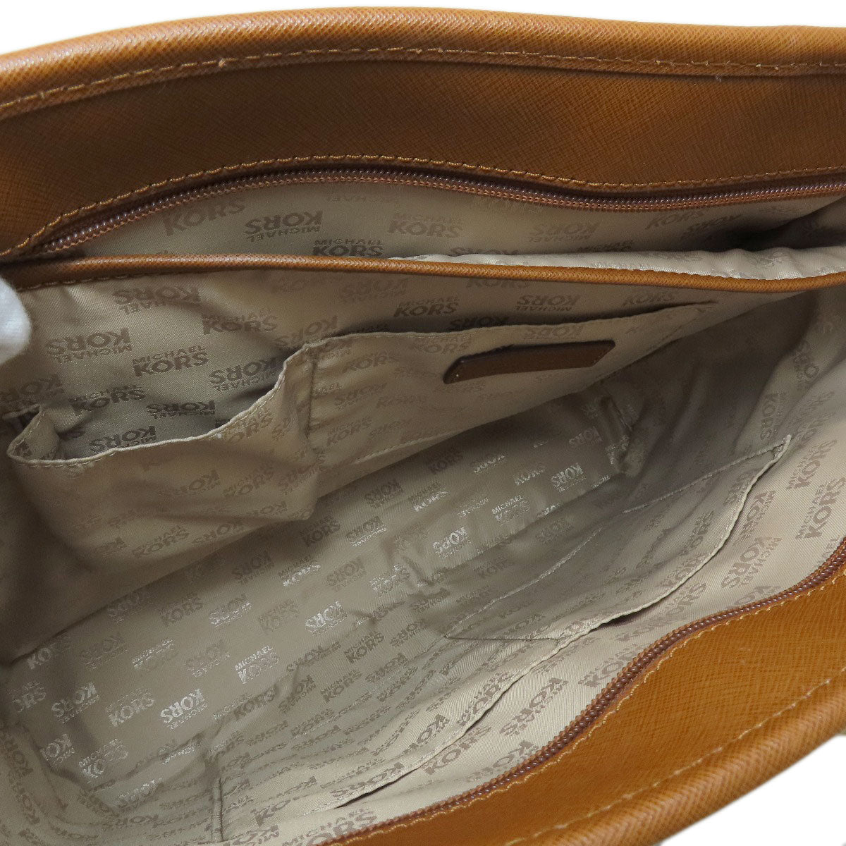 Michael Kors Logo Hardware Tote Bag Leather Ladies [Used]