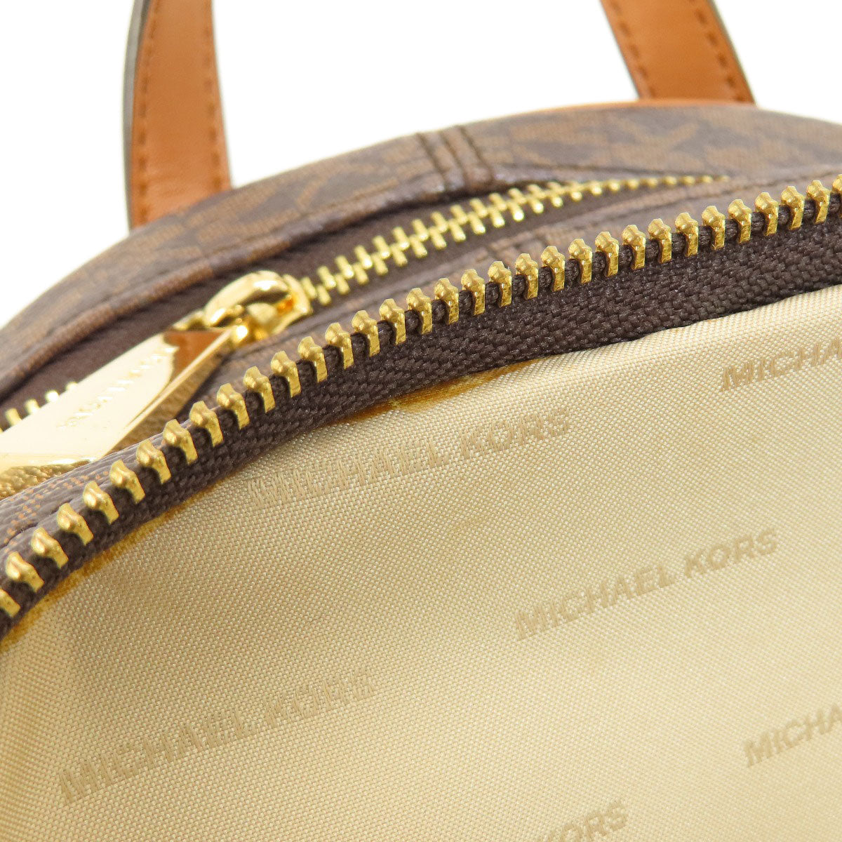 Michael Kors   Backpack Â· Daypack MK signature Coating canvas LeatherLadies