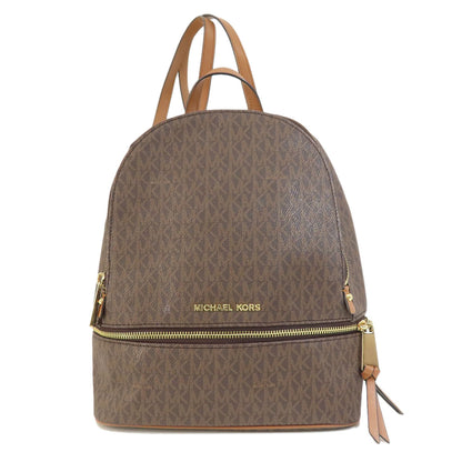 Michael Kors   Backpack Â· Daypack MK signature Coating canvas LeatherLadies