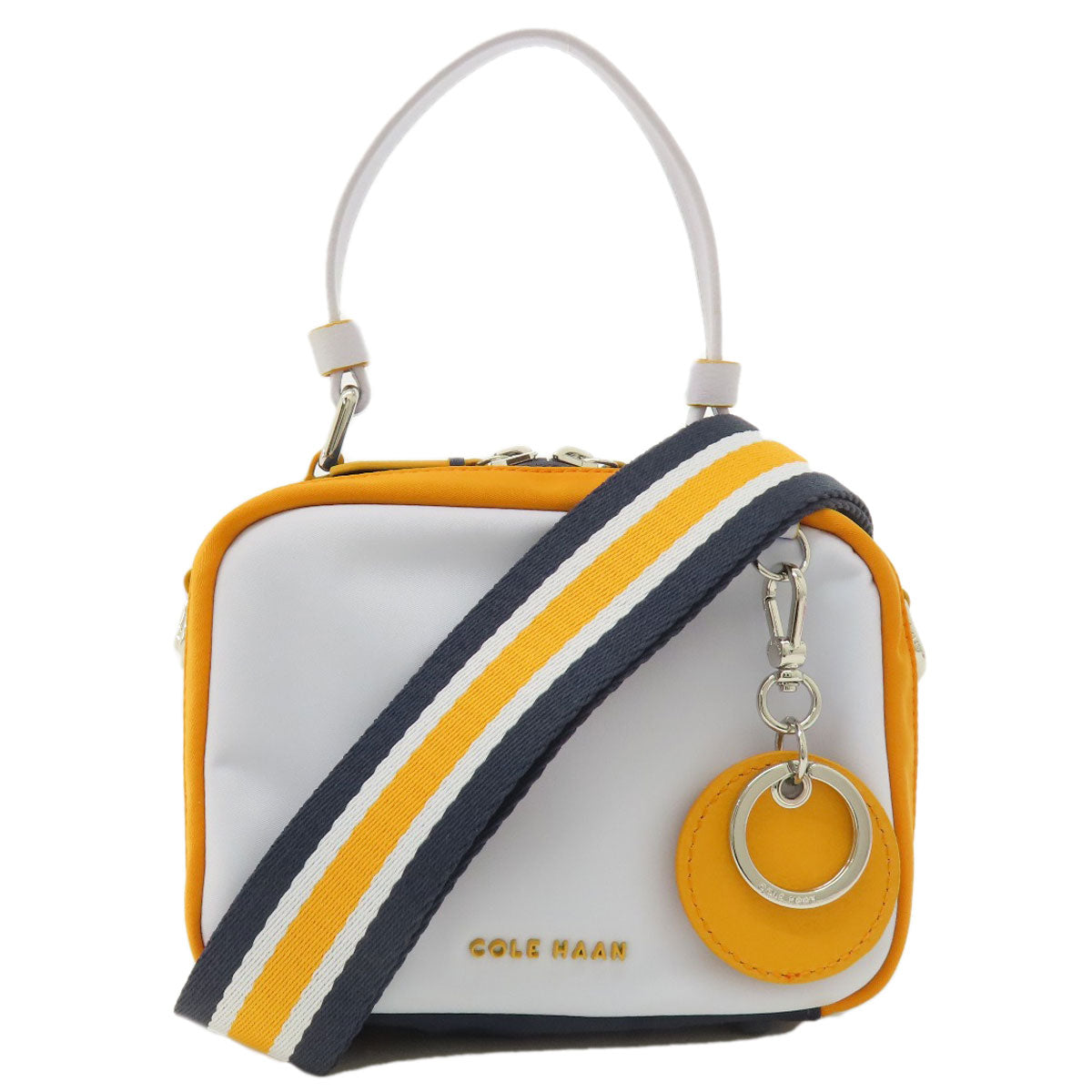 Cole Haan Logo 2WAY Handbag Nylon Ladies [Used]