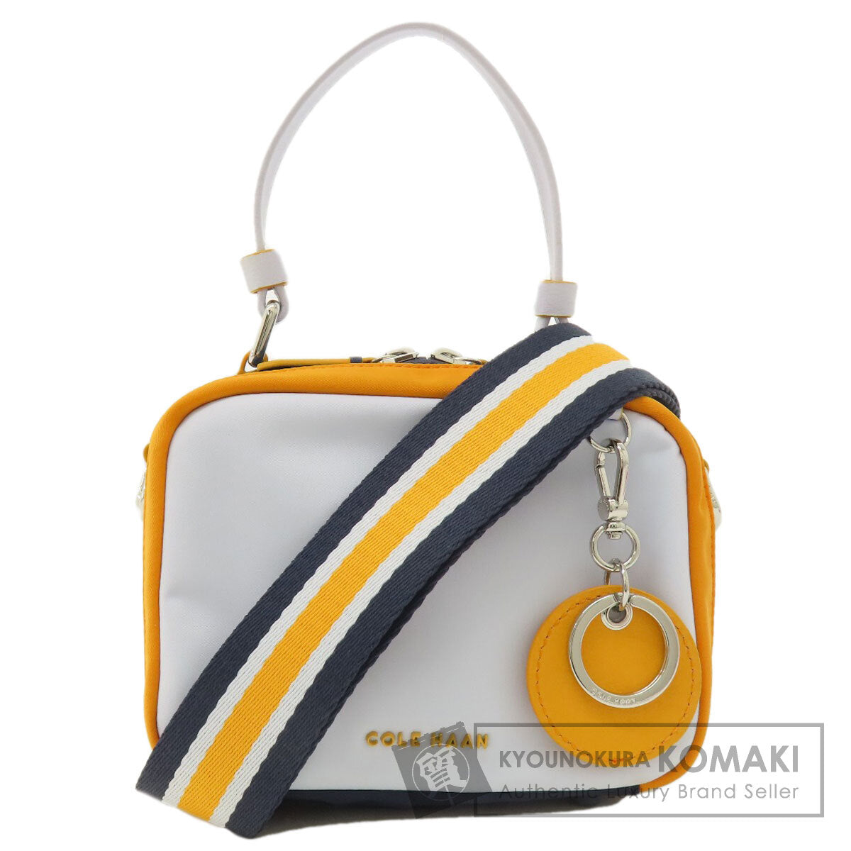 Cole Haan Logo 2WAY Handbag Nylon Ladies [Used]