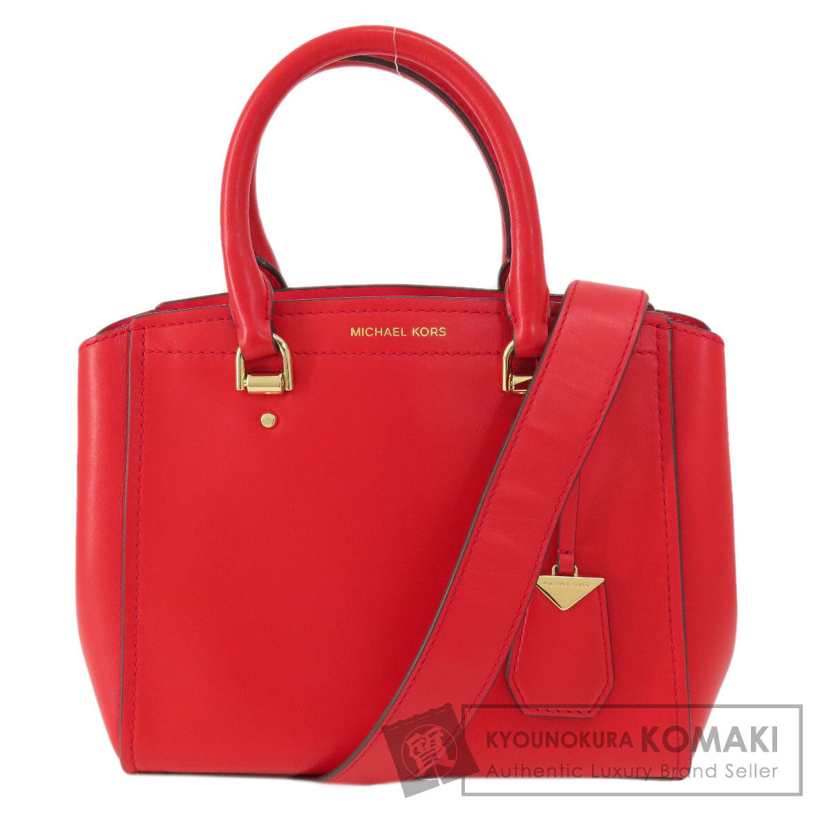 Michael Kors Logo 2WAY Handbag Leather Ladies [Used]