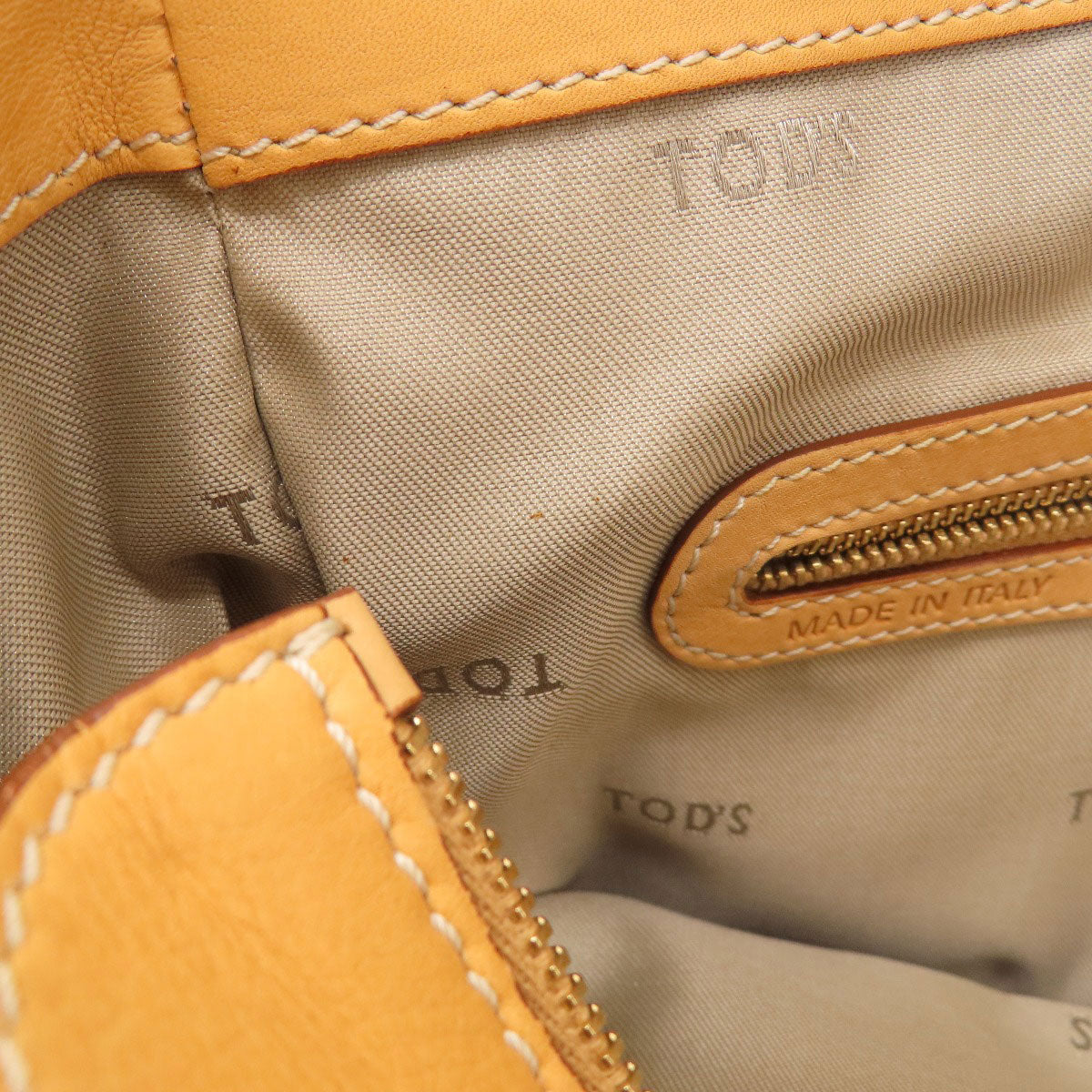 TODS 2WAY Tote Bag Leather Ladies [Used]