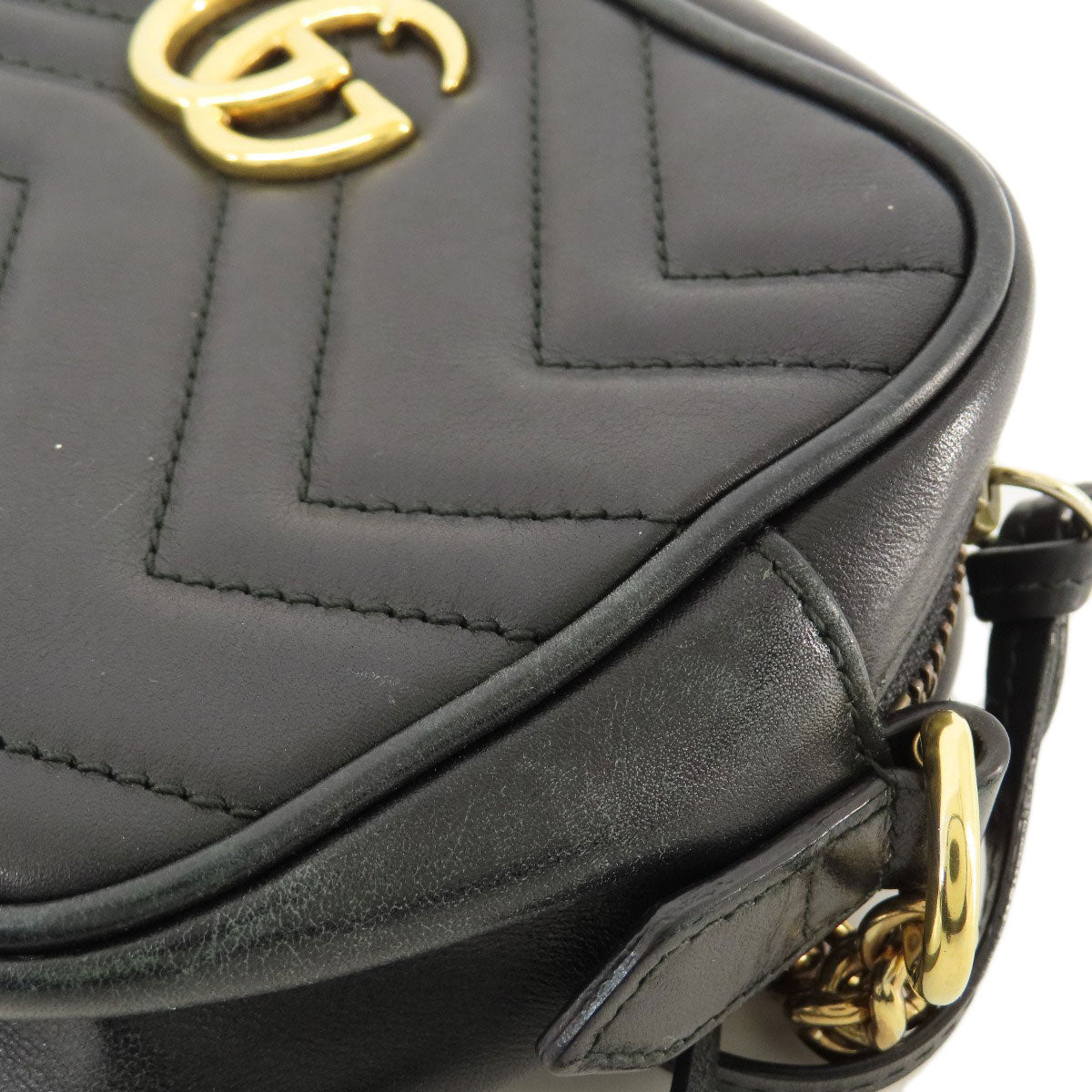 GUCCI  448065 Shoulder Bag GG Marmont mini bag Calf Ladies