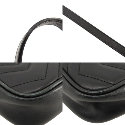 GUCCI 448065 GG Marmont mini bag Shoulder Bag Calf Ladies [Used]