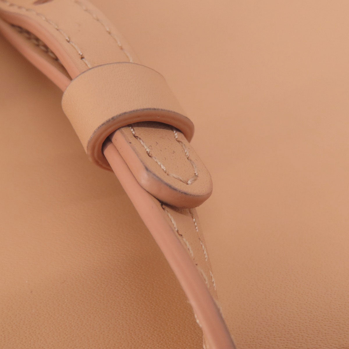 Emporio Armani logo Shoulder Bag Leather Ladies [Used]