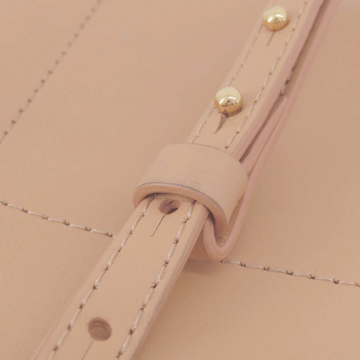 Emporio Armani logo Shoulder Bag Leather Ladies [Used]