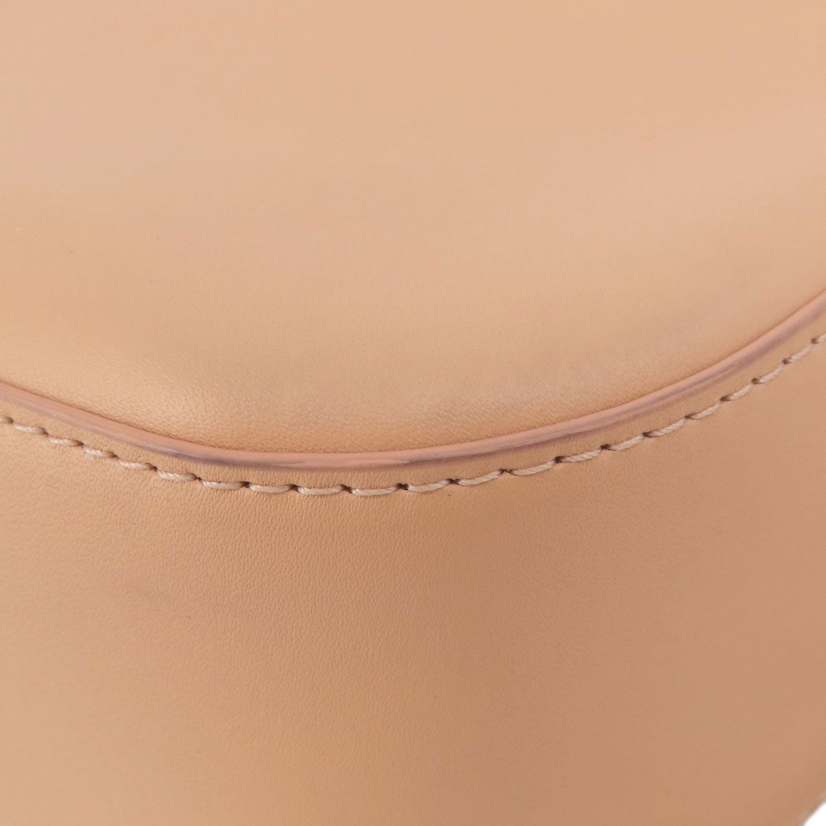 Emporio Armani logo Shoulder Bag Leather Ladies [Used]