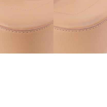 Emporio Armani logo Shoulder Bag Leather Ladies [Used]