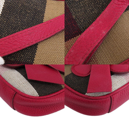 BURBERRY Mini cross body Shoulder Bag Leather Ladies [Used]