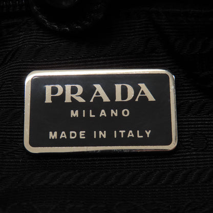 PRADA   Handbag Logo Hardware Nylon Ladies