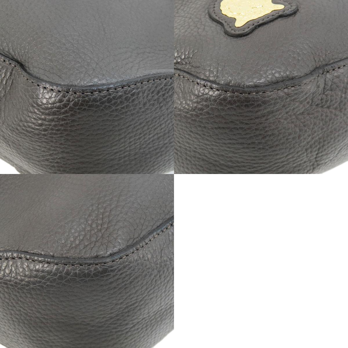 ADMJ Logo one belt Shoulder Bag Leather Ladies [Used]