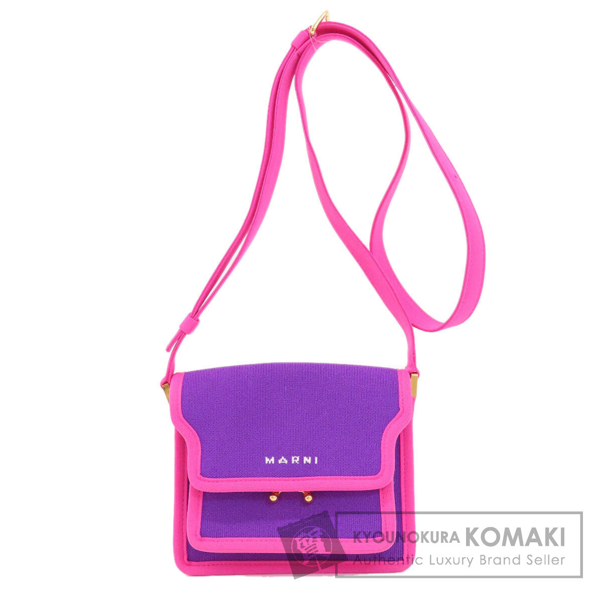 MARNI   Shoulder Bag logo Canvas Ladies