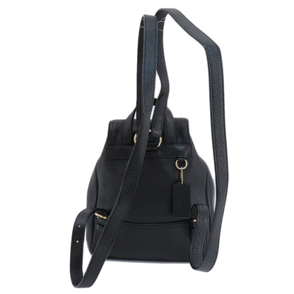 COACH  37581 Backpack Â· Daypack Logo Hardware Leather Ladies