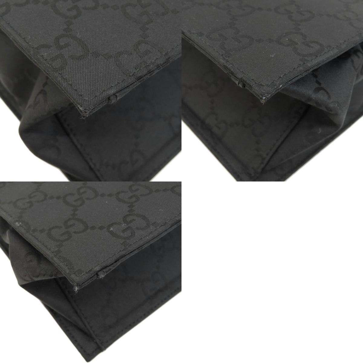 GUCCI 190630 Briefcase GG Outlet Handbag Nylon canvas Ladies [Used]