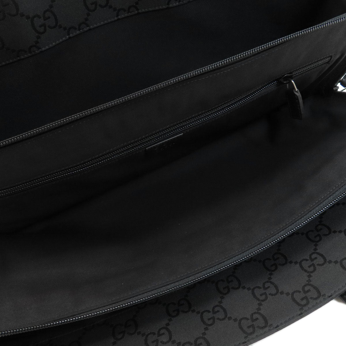 GUCCI 190630 Briefcase GG Outlet Handbag Nylon canvas Ladies [Used]