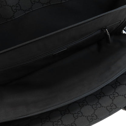 GUCCI 190630 Briefcase GG Outlet Handbag Nylon canvas Ladies [Used]