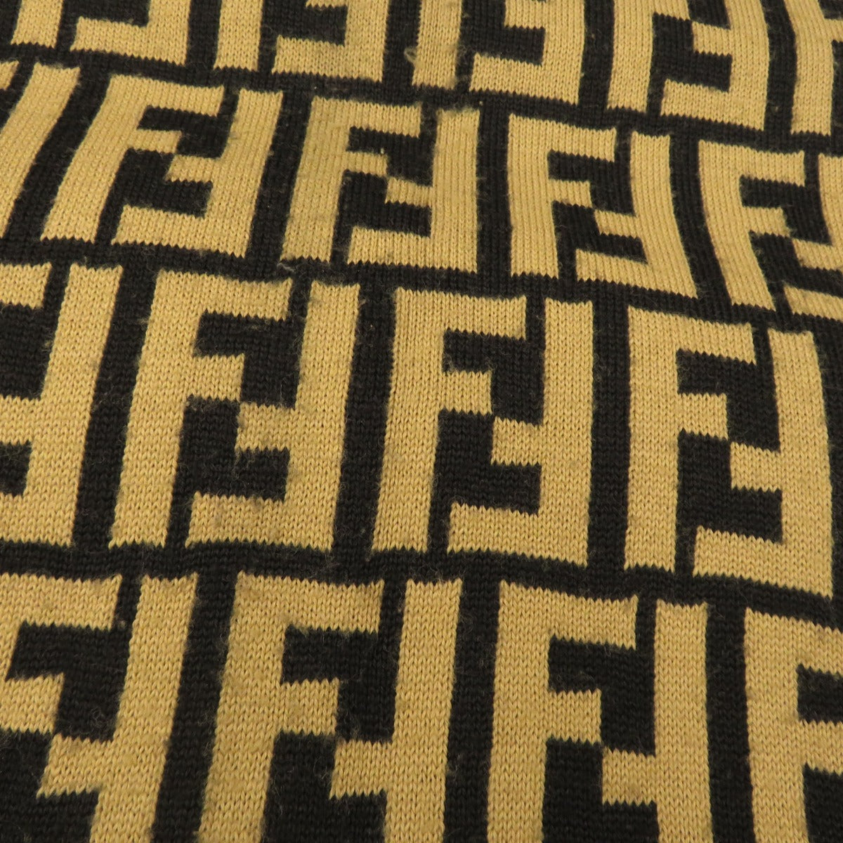 FENDI   Scarf Zucca pattern wool acrylicLadies