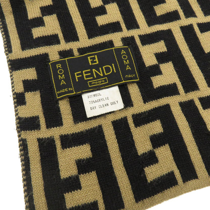 FENDI   Scarf Zucca pattern wool acrylicLadies