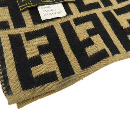 FENDI   Scarf Zucca pattern wool acrylicLadies