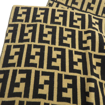 FENDI   Scarf Zucca pattern wool acrylicLadies