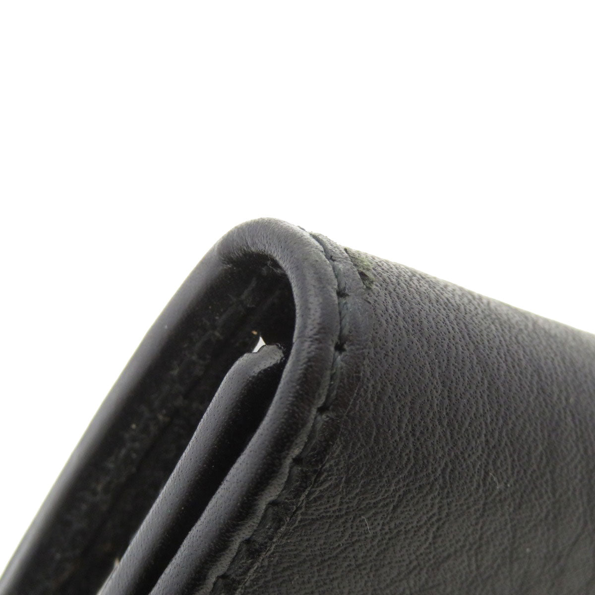 GUCCI 92749 Logo motif key holder Calf mens [Used]