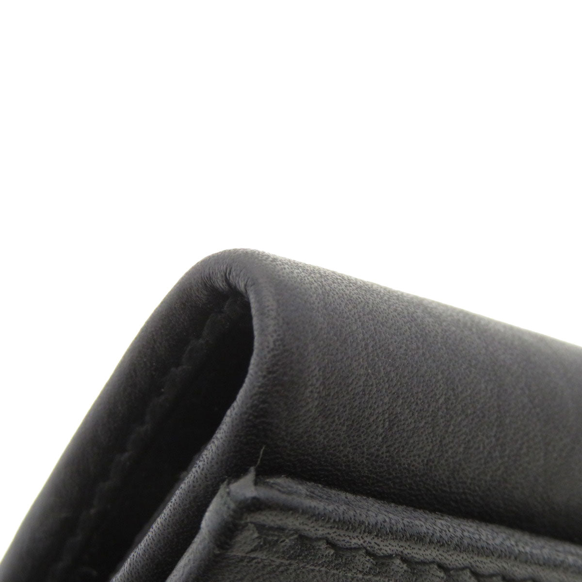 GUCCI 92749 Logo motif key holder Calf mens [Used]