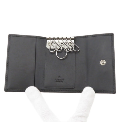 GUCCI 92749 Logo motif key holder Calf mens [Used]