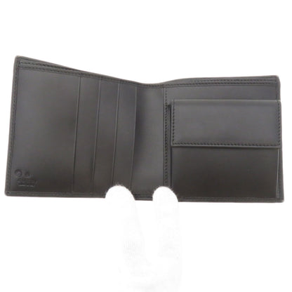 GUCCI   Bifold Wallet with Coin Pocket GG Canvas Leathermens