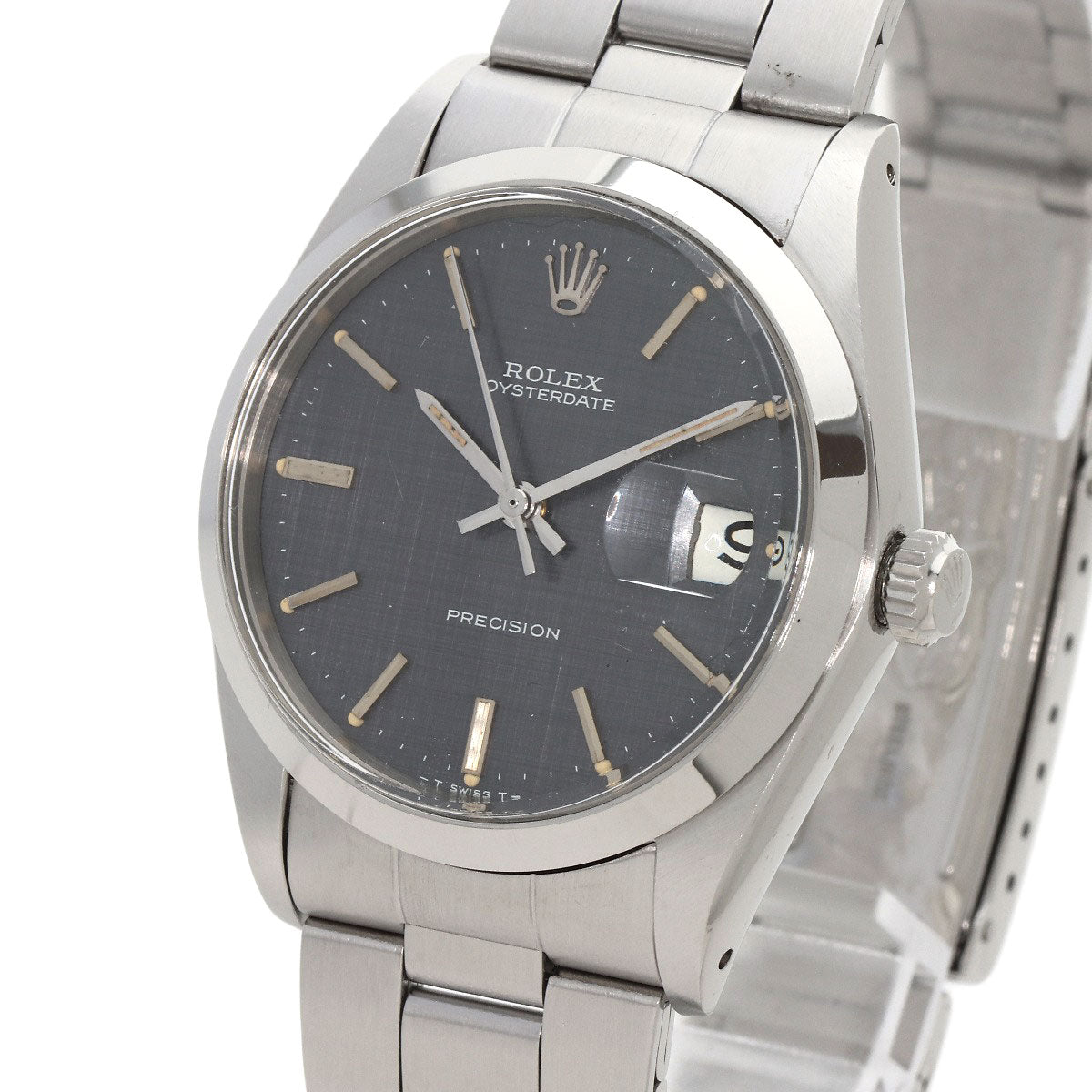 ROLEX Oysterdate Mosaic 1968 Antique Watches 6694 Stainless Steel/Stainless Steel mens