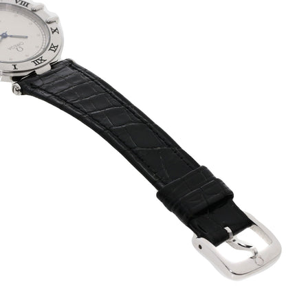 OMEGA Constellation flat bezel Watches Stainless Steel/Leather mens