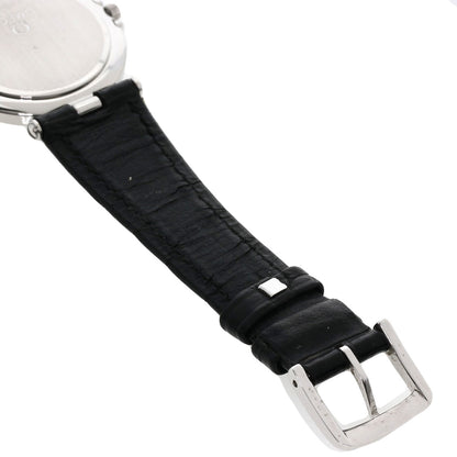 OMEGA Constellation flat bezel Watches Stainless Steel/Leather mens