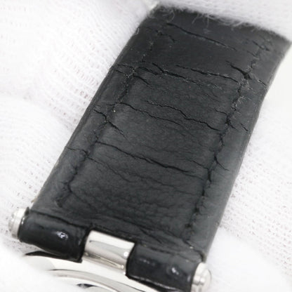 OMEGA Constellation flat bezel Watches Stainless Steel/Leather mens