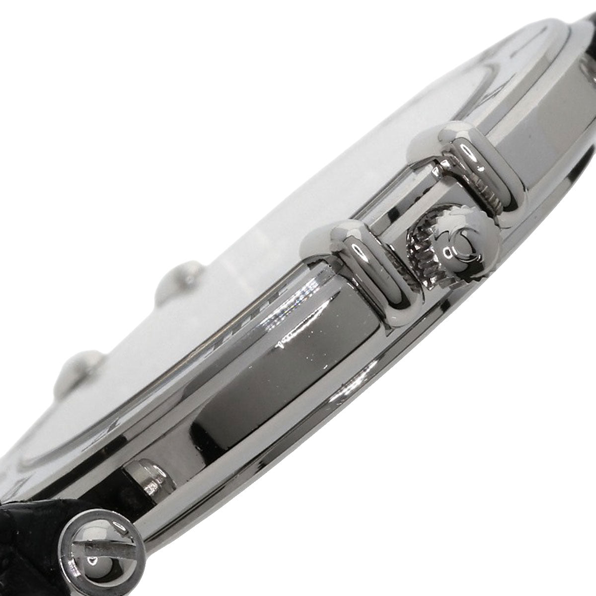 OMEGA Constellation flat bezel Watches Stainless Steel/Leather mens