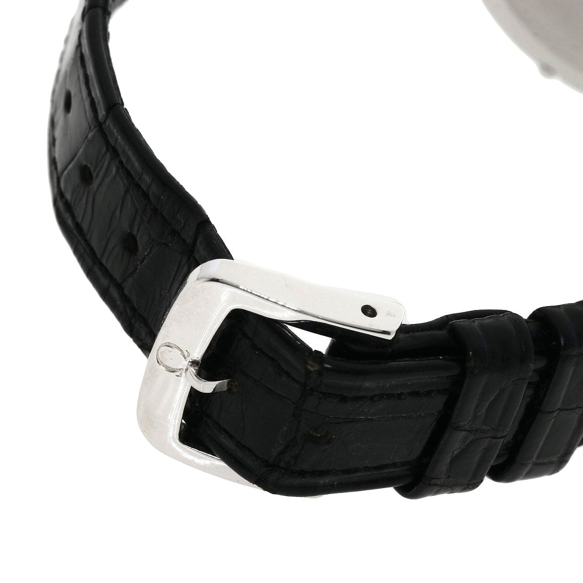 OMEGA Constellation flat bezel Watches Stainless Steel/Leather mens