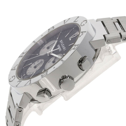 BVLGARI BVLGARI BVLGARI Chronograph Watches BB38SSDCH Stainless Steel/Stainless Steel mens