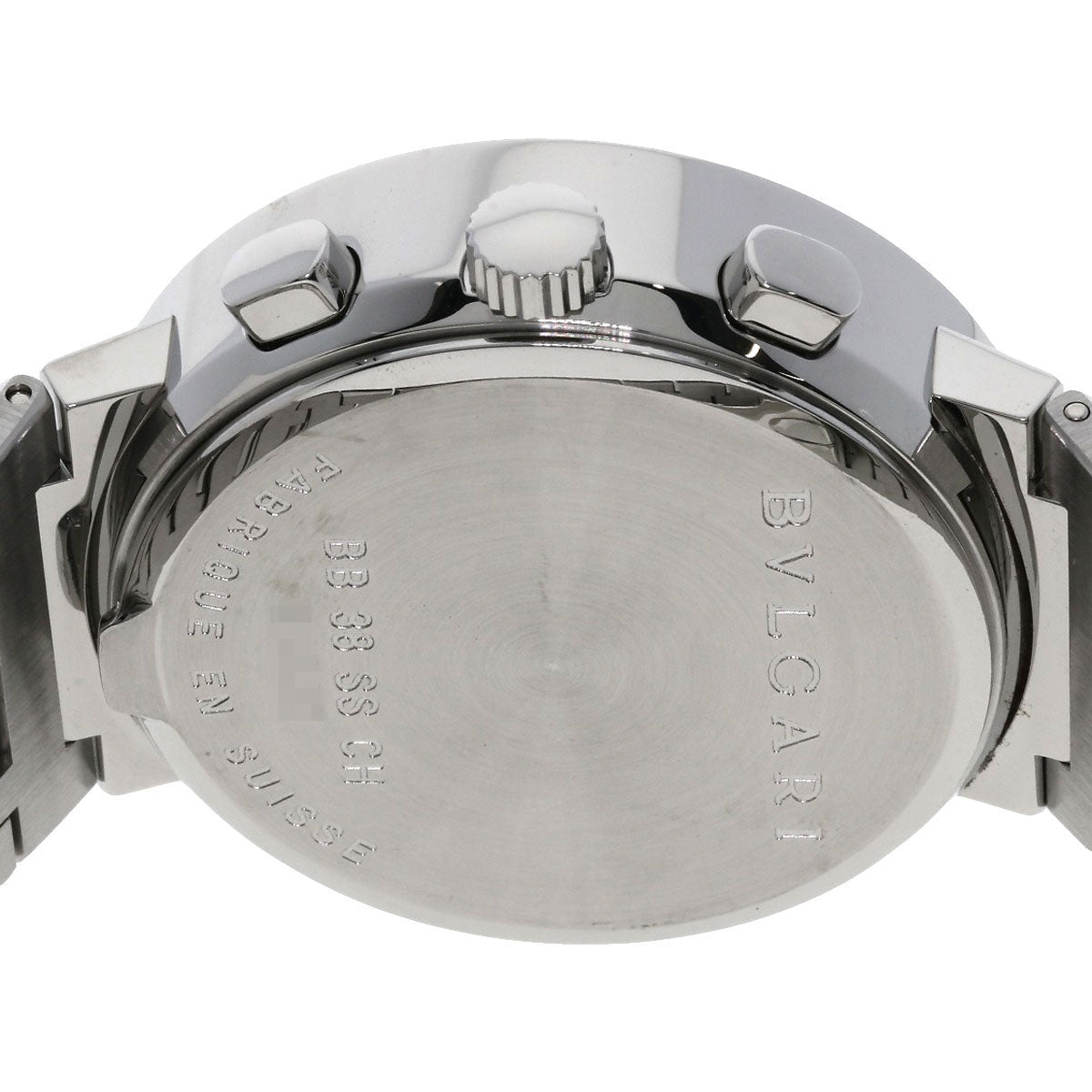 BVLGARI BVLGARI BVLGARI Chronograph Watches BB38SSDCH Stainless Steel/Stainless Steel mens