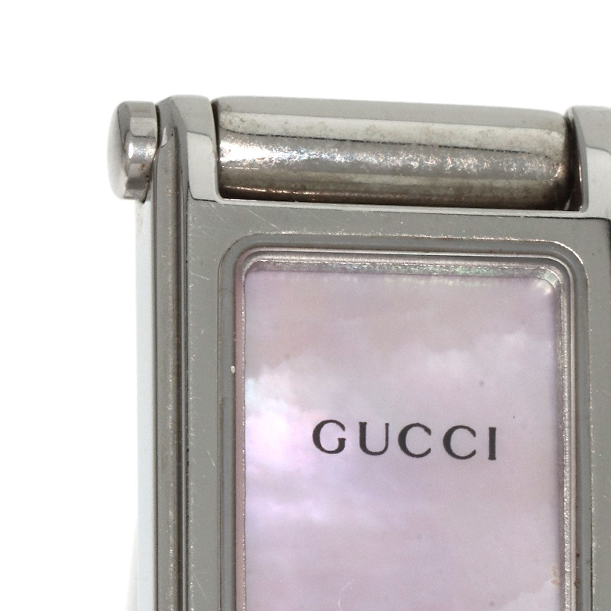 GUCCI Square face Watches 1500L Stainless Steel/Stainless Steel Ladies