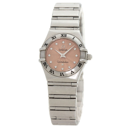 OMEGA Constellation Mini 12P Diamond Watches 1562.67 Stainless Steel/Stainless Steel Ladies