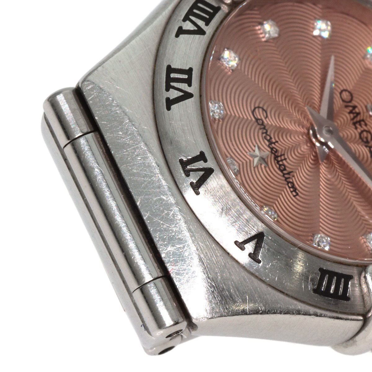 OMEGA Constellation Mini 12P Diamond Watches 1562.67 Stainless Steel/Stainless Steel Ladies