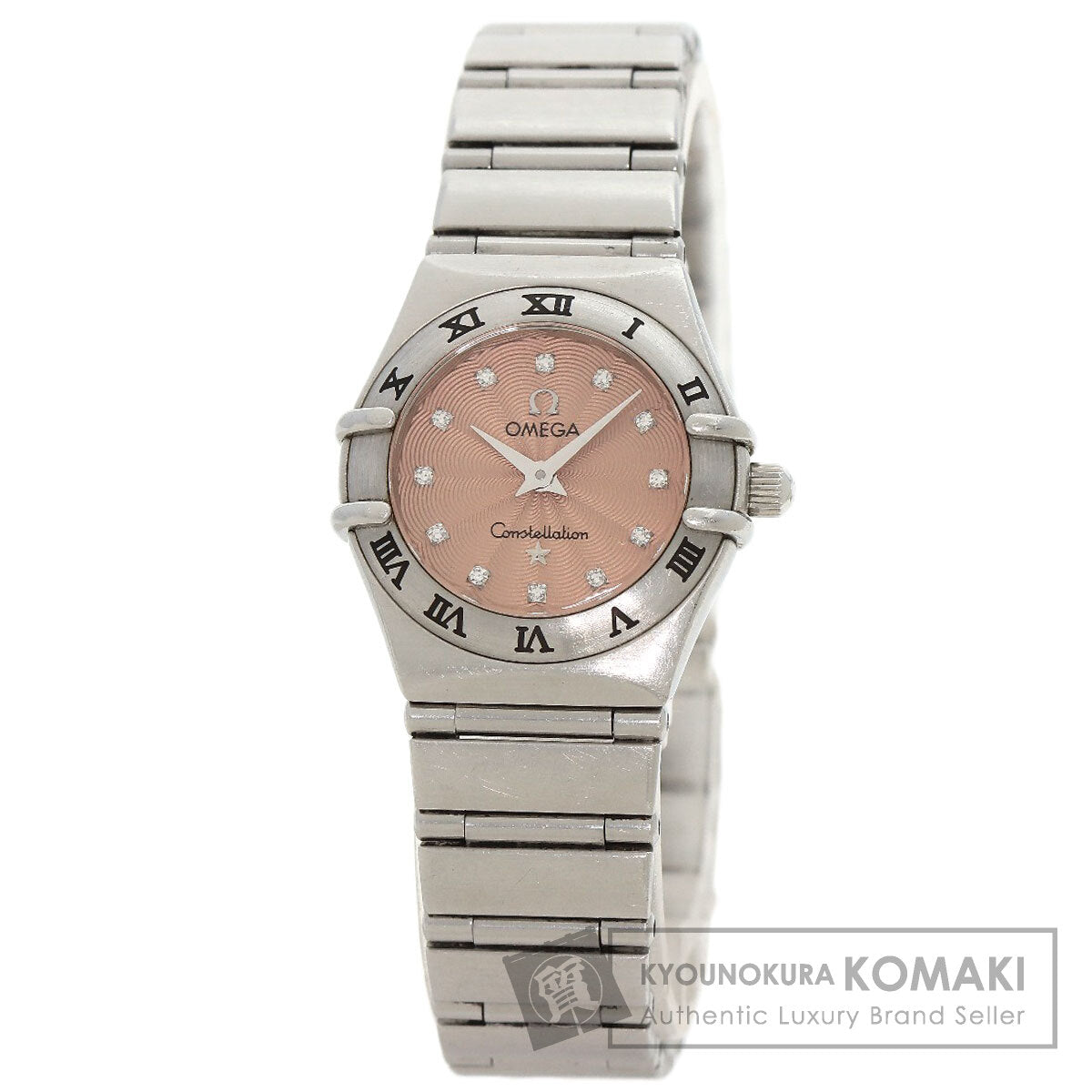 OMEGA Constellation Mini 12P Diamond Watches 1562.67 Stainless Steel/Stainless Steel Ladies