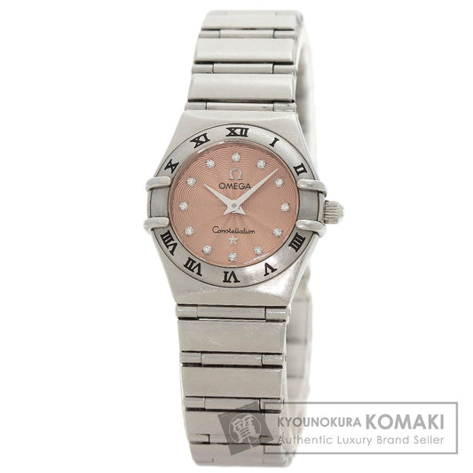 OMEGA Constellation Mini 12P Diamond Watches 1562.67 Stainless Steel/Stainless Steel Ladies