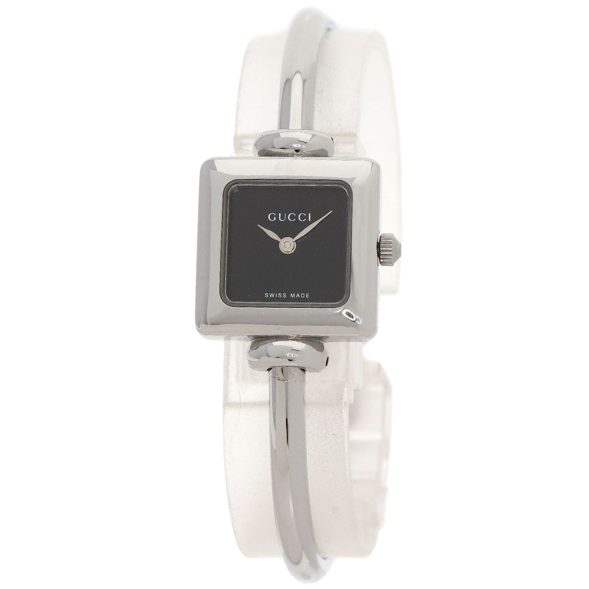 GUCCI Square face Watches 1900L Stainless Steel/Stainless Steel Ladies