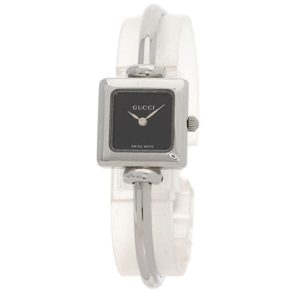 GUCCI Square face Watches 1900L Stainless Steel/Stainless Steel Ladies