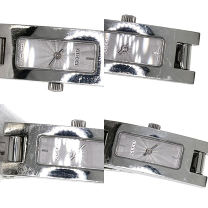 GUCCI Square face Watches 3900L Stainless Steel/Stainless Steel Ladies