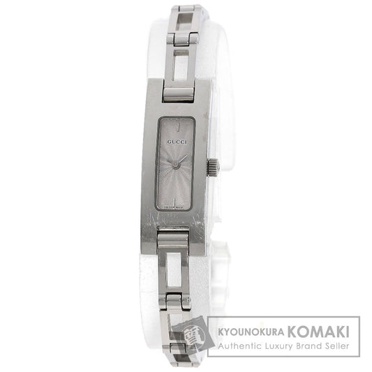 GUCCI Square face Watches 3900L Stainless Steel/Stainless Steel Ladies