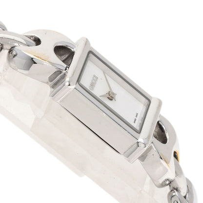 GUCCI Square face Watches 1800L Stainless Steel/Stainless Steel Ladies