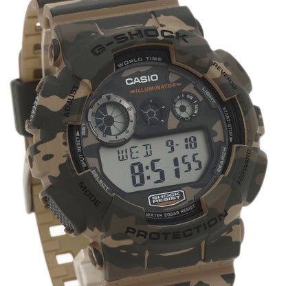 CASIO G shock camouflage Watches GD-120CM Stainless Steel/Resin mens